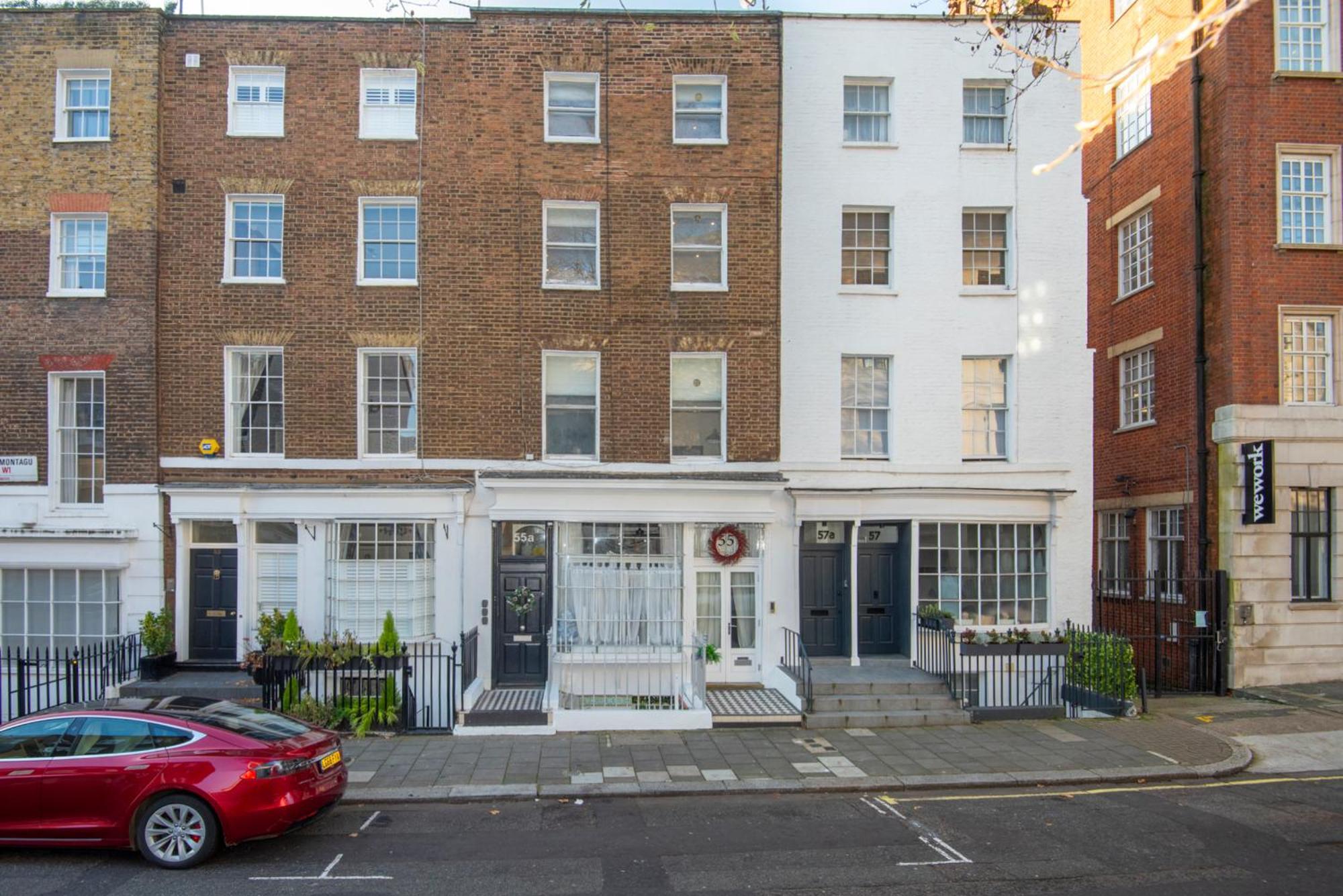شقة Luxury Georgian House In Marylebone: Modern 1-Bed Retreat لندن المظهر الخارجي الصورة